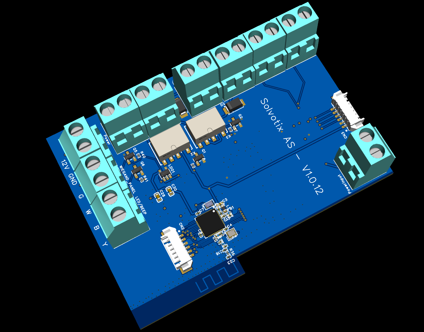 Solvotix S03 Controller Unit kretskort
